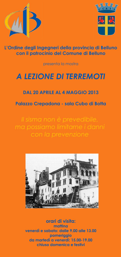 a lezione di terremoti